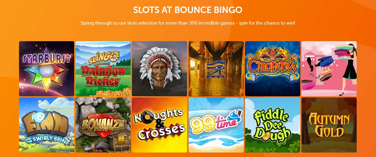 Bounce bingo review games