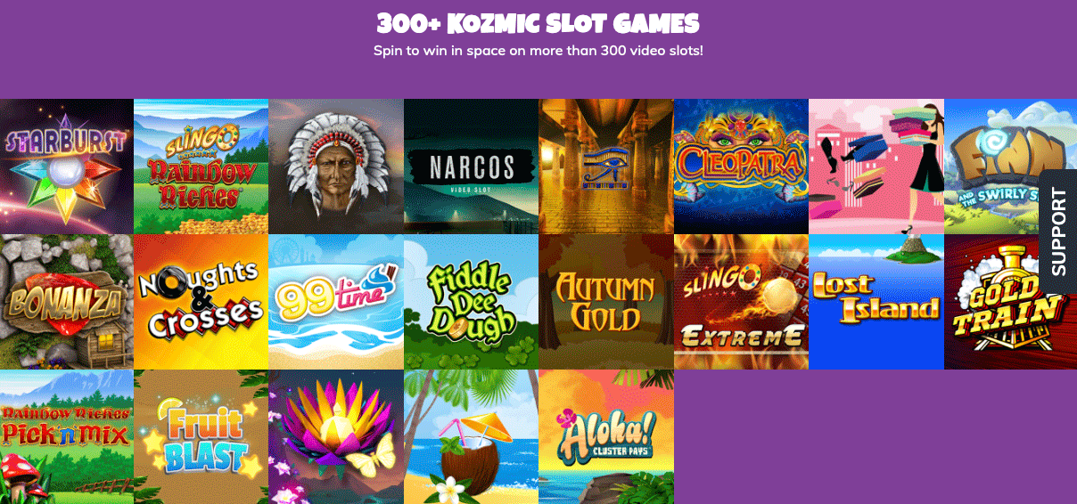 Kozmo Slot Games