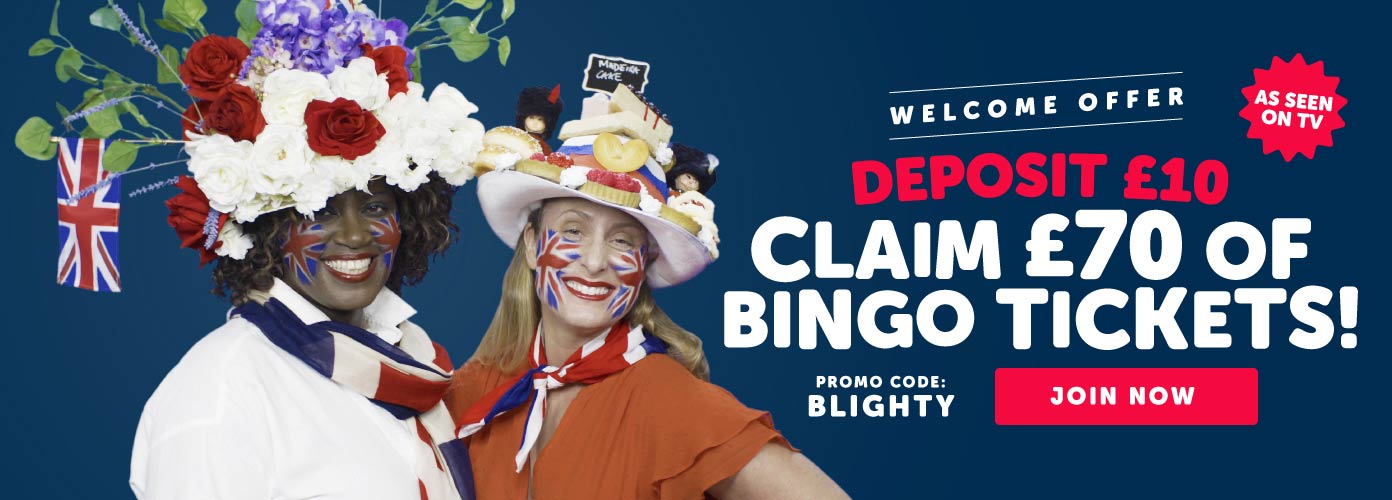 Blighty Bingo Welcome Offer