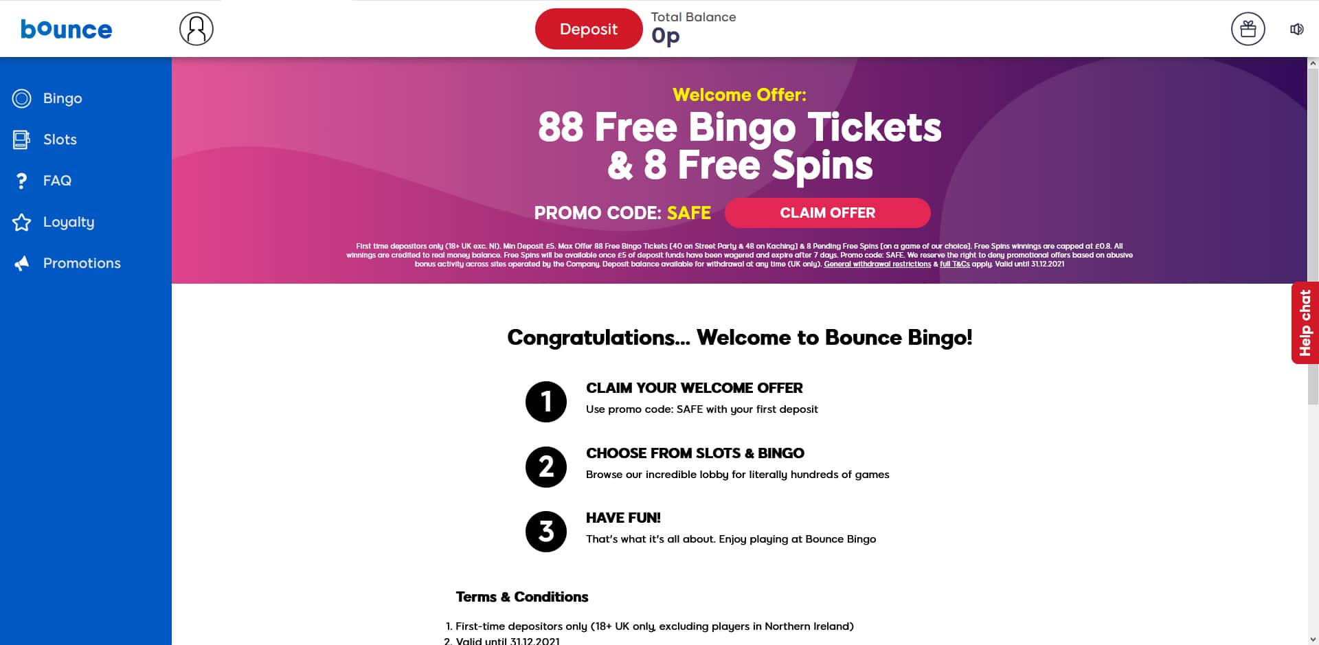 Bingo Lobby Dashboard